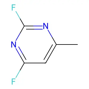 2,4-Difluoro-6-methylpyrimidine structure
