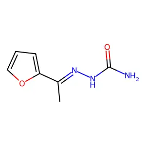 2-[1-(2-Furanyl)ethylidene]hydrazinecarboxamide structure