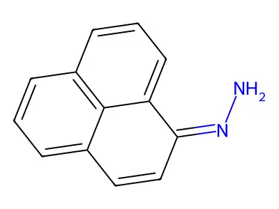 Phenalen-1-ylidenehydrazine structure