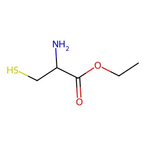 半胱氨酸乙酯 structure