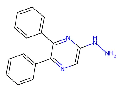 4,6-Bis[(2,4-dichlorobenzyl)sulfanyl]pyrimidin-2-amine structure
