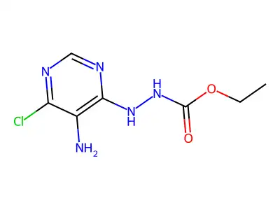 2-Amino-6-(ethylsulfanyl)pyrimidin-4(3h)-one structure