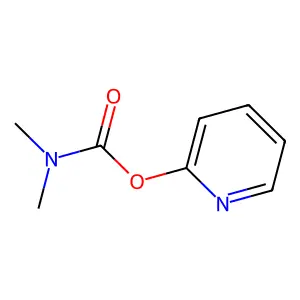 吡啶-2-基二甲基氨基甲酸酯 structure