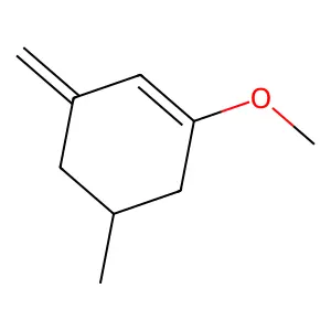 1-Methoxy-5-methyl-3-methylenecyclohexene structure