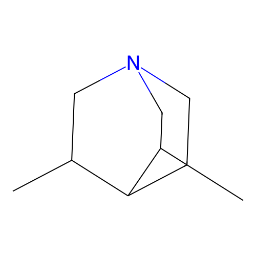 Quinuclidine, 3,5-dimethyl- structure