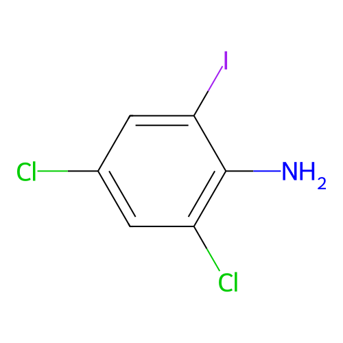 2,4-Dichloro-6-iodoaniline structure
