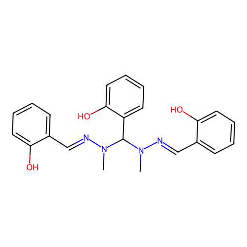 (6E)-6-[[2-[(2-hydroxyphenyl)-[methyl-[[(E)-(6-oxocyclohexa- structure