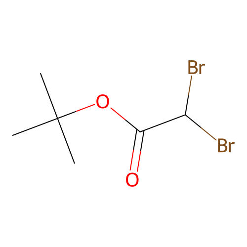 Tert-butyl dibromoacetate structure