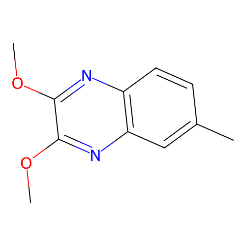 2,3-Dimethoxy-6-methylquinoxaline structure