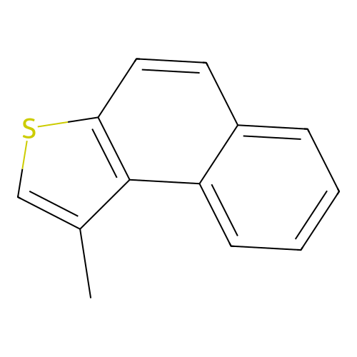 Naphtho(2,1-b)thiophene, 1-methyl structure