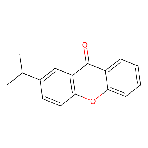 2-Isopropylxanthen-9-one structure