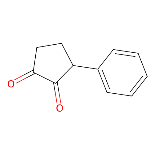 1,2-Cyclopentanedione, 3-phenyl- structure