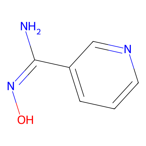 3-Pyridylamidoxime structure