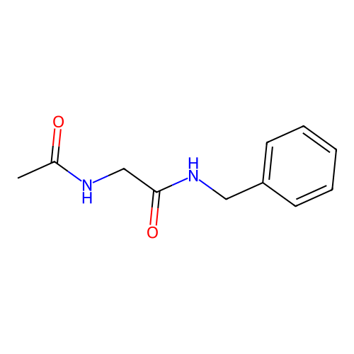 Acetamide, 2-(acetylamino)-N-(phenylmethyl)- structure