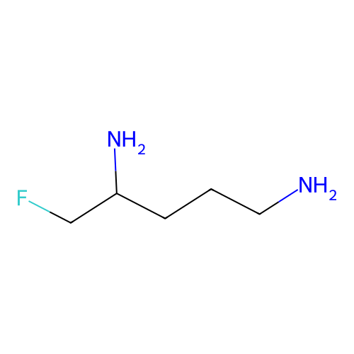 5-Fluoro-pentane-1,4-diamine structure