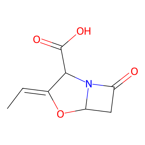 9-Deoxyclavulanic acid structure