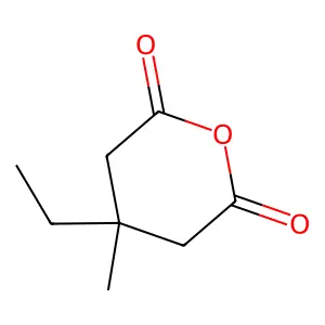 3-乙基-3-甲基戊二酸酐 structure