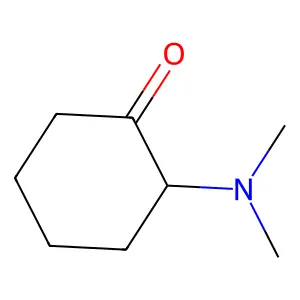 2-(Dimethylamino)cyclohexan-1-one structure