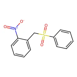 2-Nitrobenzyl phenyl sulfone structure