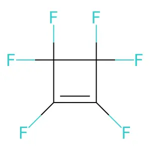 六氟环丁烯 structure