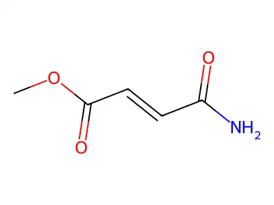 methyl 4-amino-4-oxobut-2-enoate structure