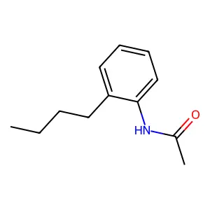 n-(2-Butylphenyl)acetamide structure