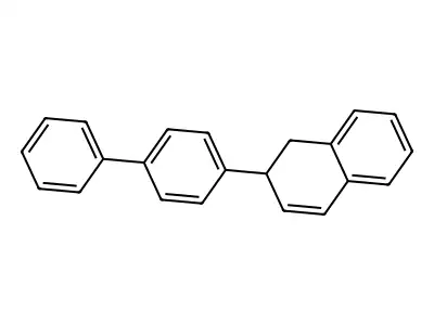 2-Biphenyl-4-yl-1,2-dihydronaphthalene structure