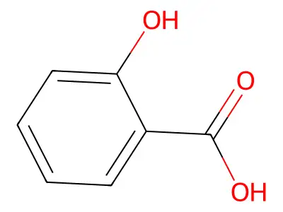 水楊酸 structure