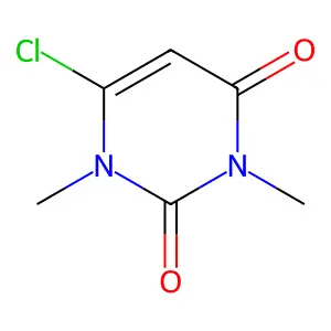 6-Chloro-1,3-dimethyl-2,4(1H,3H)-pyrimidinedione structure