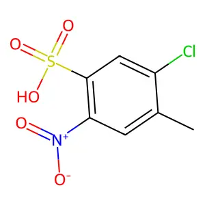 2-氯-5-硝基甲苯-4-磺酸 structure