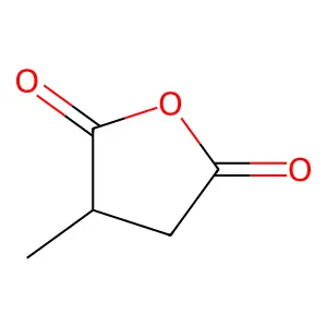 (3S)-3-methyloxolane-2,5-dione structure