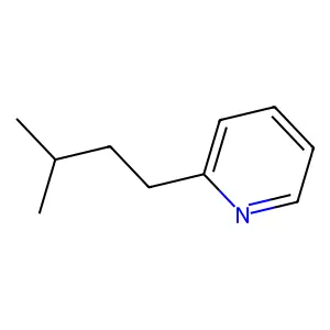 2-Isopentylpyridine structure