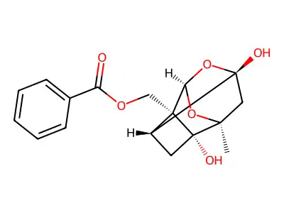 Paeoniflorgenin structure