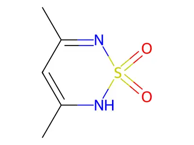 3,5-Dimethyl-1lambda~6~,2,6-thiadiazine-1,1(2H)-dione structure