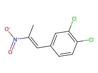 1,2-Dichloro-4-(2-nitroprop-1-enyl)benzene structure