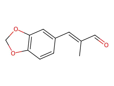 2-Propenal,3-(1,3-benzodioxol-5-YL)-2-methyl- structure