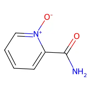 2-Pyridinecarboxamide, 1-oxide structure
