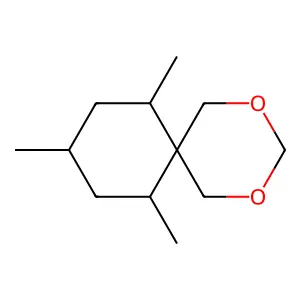 7,9,11-Trimethyl-2,4-dioxaspiro[5.5]undecane structure