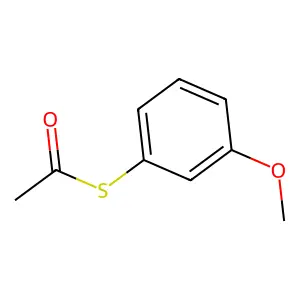 S-(3-Methoxyphenyl) ethanethioate structure