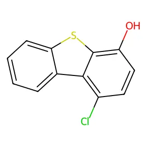 1-Chloro-dibenzothiophen-4-ol structure