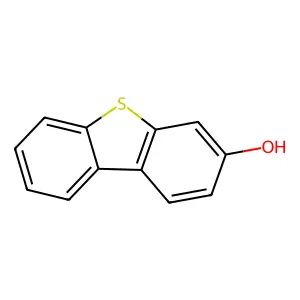 3-Hydroxydibenzothiophene structure
