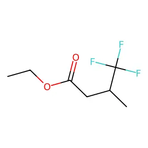 Ethyl 4,4,4-trifluoro-3-methyl-2-butenoate structure