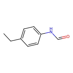 N-(4-ethylphenyl)formamide structure
