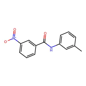 N-(3-methylphenyl)-3-nitrobenzamide structure