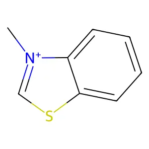 3-Methyl-1,3-benzothiazol-3-ium structure