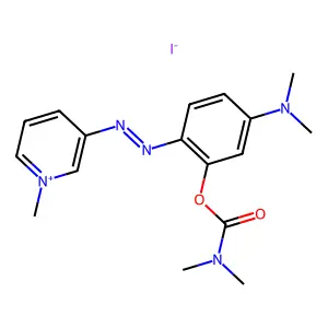 C16H19N5O2.CH3I structure
