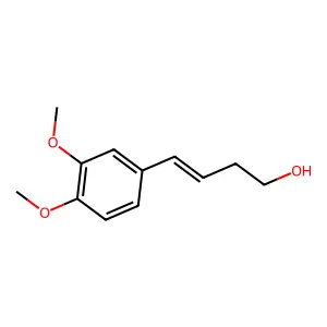 4-(3',4'-Dimethoxyphenyl)but-3-en-1-ol structure