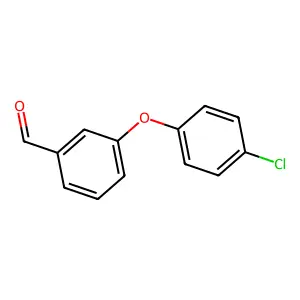 3-(4-Chlorophenoxy)benzaldehyde structure