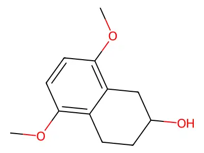5,8-Dimethoxy-1,2,3,4-tetrahydronaphthalen-2-ol structure