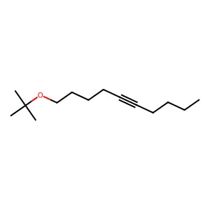 5-Decyne, 1-(1,1-dimethylethoxy)- structure